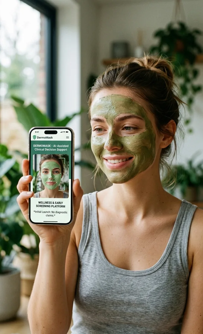 DermoMask solution — personalized AI skin and hair wellness guidance